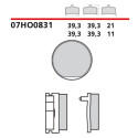 Jeu de plaquettes de frein Brembo