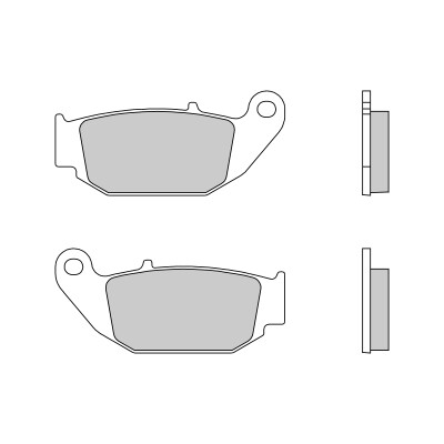 Jeu de plaquettes de frein Brembo