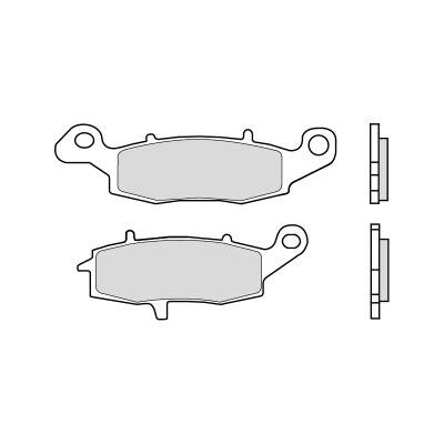 Jeu de plaquettes de frein BREMBO 07KA18SRBRE