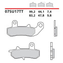 Jeu de plaquettes de frein Brembo