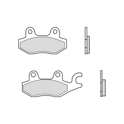 Jeu de plaquettes de frein Brembo