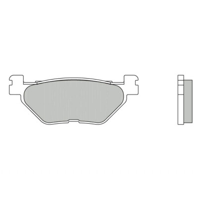 Jeu de plaquettes de frein BREMBO 07YA39SPBRE
