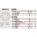 Disque de frein Brembo DP 175X4