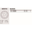 Disque de frein Brembo DP 210X5