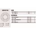 Disque de frein Brembo DP 220X4