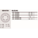 Disque de frein Brembo DP 260X4,5