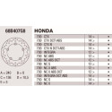 Disque de frein Brembo 240X5 68B407G8BRE