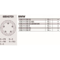 Disque de frein Brembo BMW ARRIERE 276X5