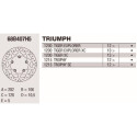 Disque de frein Brembo DP 282X5 68B407H5BRE