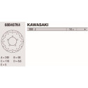 Disque de frein Brembo DP 240X5