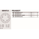 Disque de frein Brembo DP 240X6 68B407L8BRE