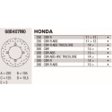 Disque de frein Brembo DP 220X5 68B407M0BRE