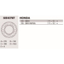 Disque de frein Brembo DP 276X4 68B407M7BRE