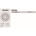 Disque de frein Brembo DP 296X5 78B40826BRE