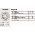 Disque de frein Brembo DC 296X4.5