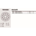 Disque de frein Brembo DC 320X4,5