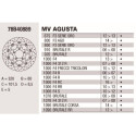 Disque de frein Brembo DC 320X5