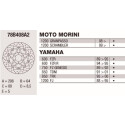 Disque de frein Brembo DC 298X5