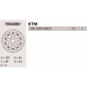 Disque de frein Brembo DC 320X5
