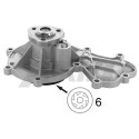 Pompe à eau, refroidissement du moteur