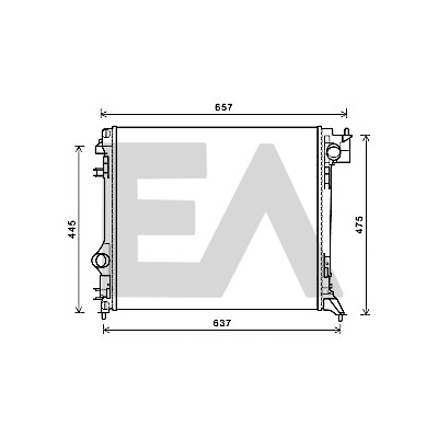 Radiateur, refroidissement du moteur