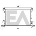 Radiateur, refroidissement moteur EACLIMA 31R60088ELA