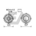 Roue du souffleur, refroidissementdu moteur