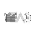 Refroidisseur d&#39;air d&#39;admission EACLIMA 36A77020ELA