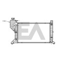 Radiateur, refroidissement moteur EACLIMA 31R50154ELA
