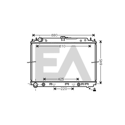 Radiateur, refroidissement du moteur
