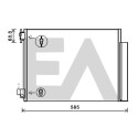 Condenseur, climatisation EACLIMA 30C15002ELA