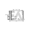 Condenseur, climatisation EACLIMA 30C54037ELA