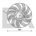Ventilateur, refroidissement du moteur