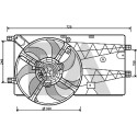 Ventilateur, refroidissement du moteur