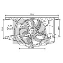 Ventilateur, refroidissement du moteur