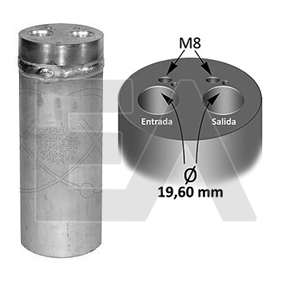 Filtre déshydratant, climatisation EACLIMA 70B0001ELA