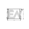 Radiateur, refroidissement moteur EACLIMA 31R60150ELA