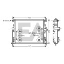 Radiateur, refroidissement moteur EACLIMA 31R50178ELA