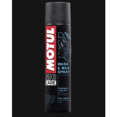 Nettoyant moto MOTUL E9, spray nettoyant et cire, 0,400 L, 103174MOT