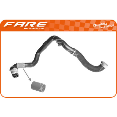 Tuyau d'air de suralimentation FARE SA 14961