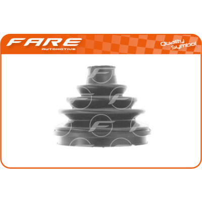 Joint-soufflet, arbre de commande