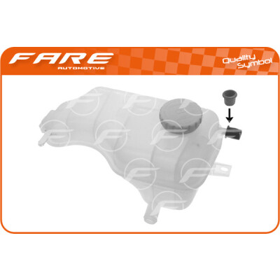 Vase d'expansion, liquide de refroidissement FARE SA 3576