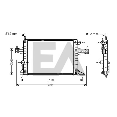 Radiateur, refroidissement du moteur