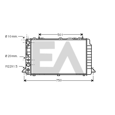 Radiateur, refroidissement du moteur