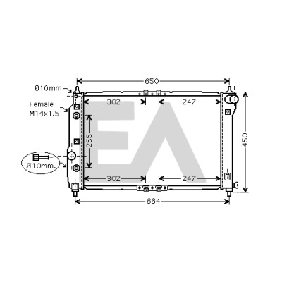 Radiateur, refroidissement du moteur