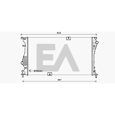 Radiateur, refroidissement du moteur