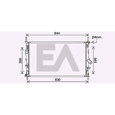 Radiateur, refroidissement du moteur