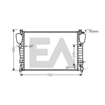 Radiateur, refroidissement du moteur