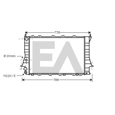 Radiateur, refroidissement du moteur