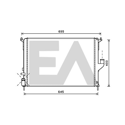 Radiateur, refroidissement du moteur